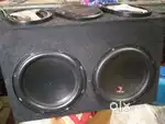 2 havi bass 4 chanl amp 1 Sony player with 3 oval speakers new box