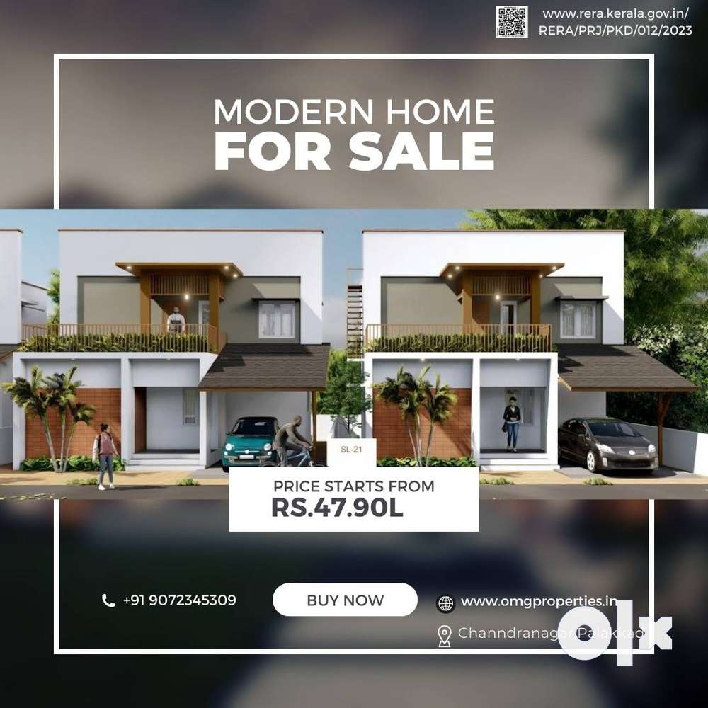 TOP MODERN HOMES FOR SALE IN PALAKKAD