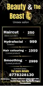 Unisex hair dresser