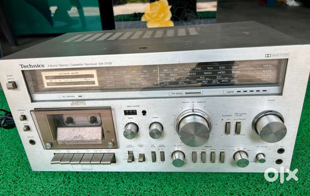 Technics 4 Band Stereo Cassette Receiver SA-370S