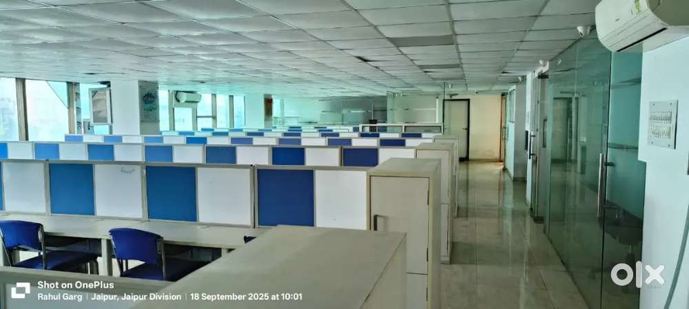 4000 SQFT FULLY FURNISHED OFFICE for rent in C scheme Jaipur.