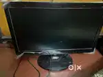 Computer with monitor cpu mouse keyboard