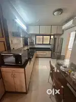 3 bhk furnished flat market yard ganga dham chowk