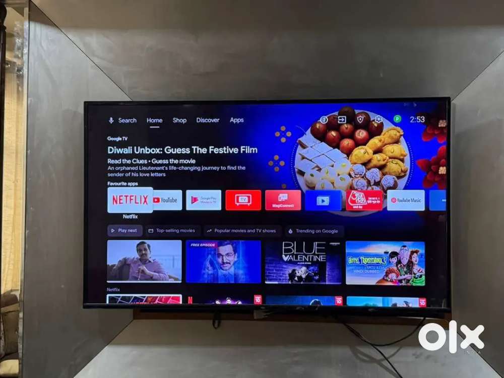 Realme google tv with 4K Ultra HD and voice commands