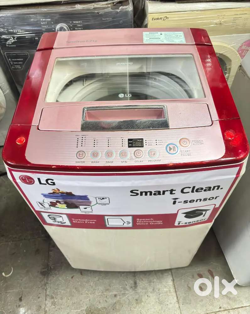 L.G 6.2 kg rarly used turbo version fully automatic washing machine