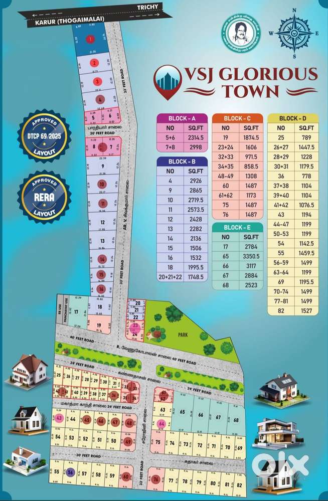 DTCP AND RERA APPROVED PLOTS