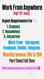 Online Work from home
