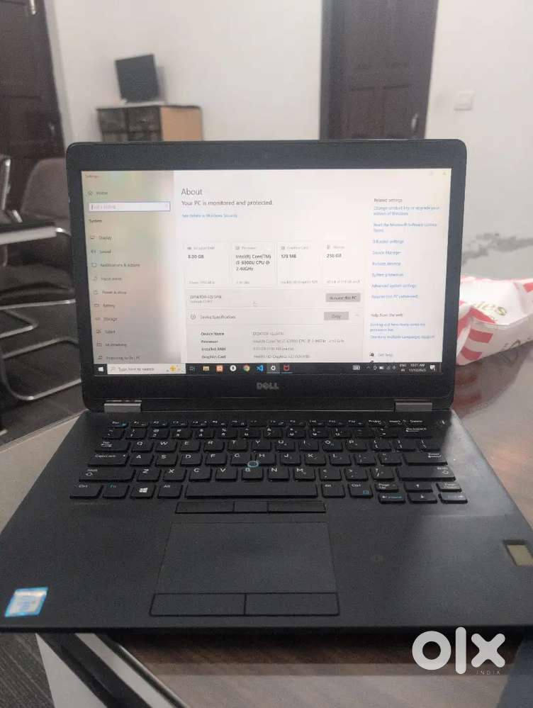 Dell latitude e 7470 i5 6th gen
