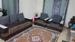 Sofa set 3+1+1 with Center Table in good condition.