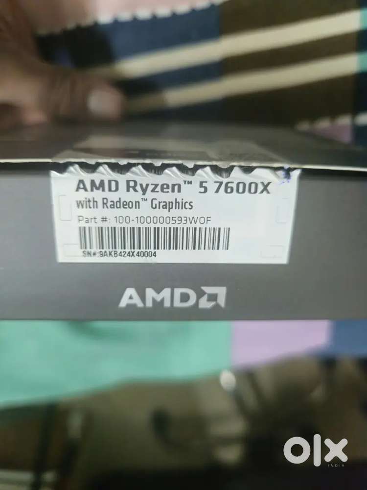 AMD RYZEN 5 7600X- 4 months old