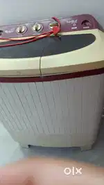 Whirlpool 6.5 kg semi automatic