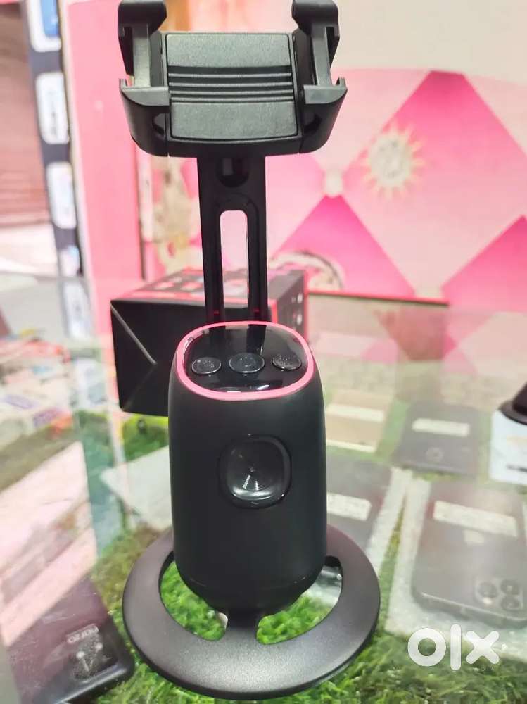 Auto Face Tracking Tripod With 360 Auto Camera Rotating With Smart Ai