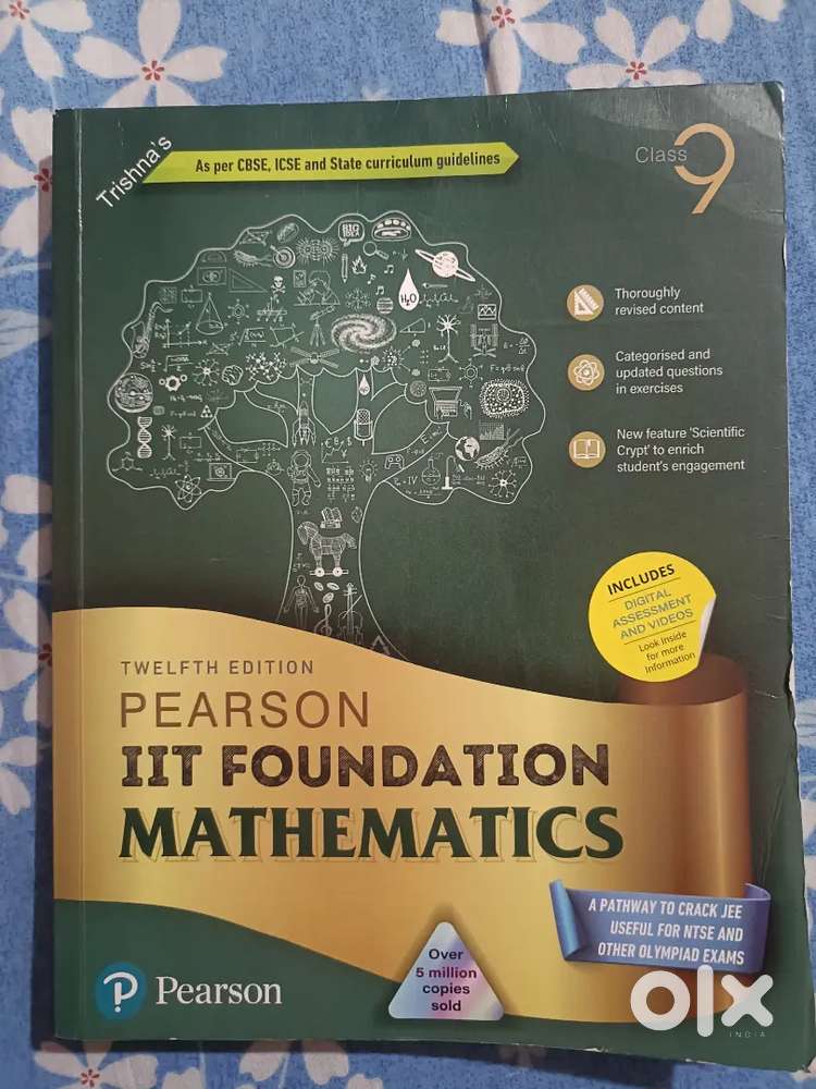 Pearson IIT foundation mathematics for class 9