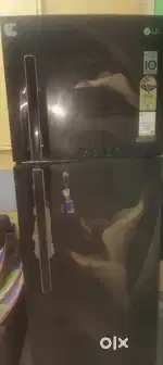 LG 335L  Double Door Refrigerator with Lock – Excellent Working