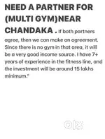 NEED A PARTNER FOR GYM