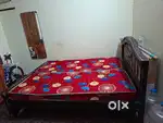 Queen size bed and sofa with 2 chairs