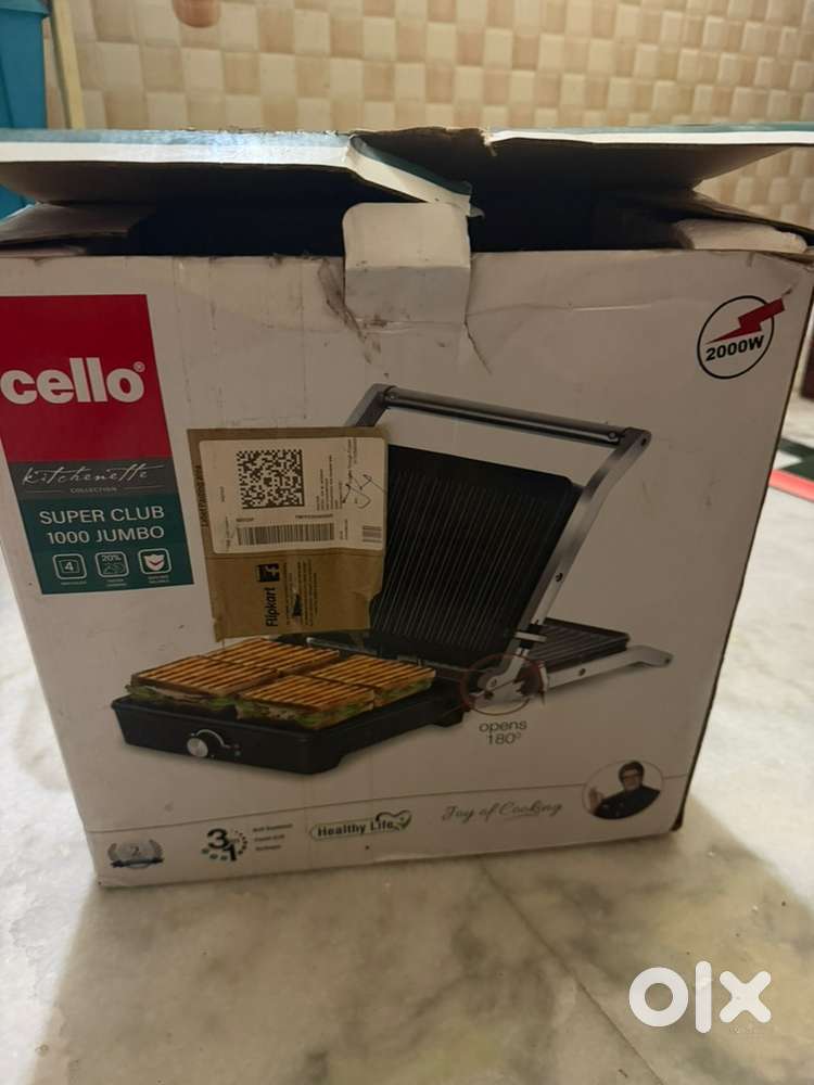 Sandwich maker Cello super club 1000jumbo