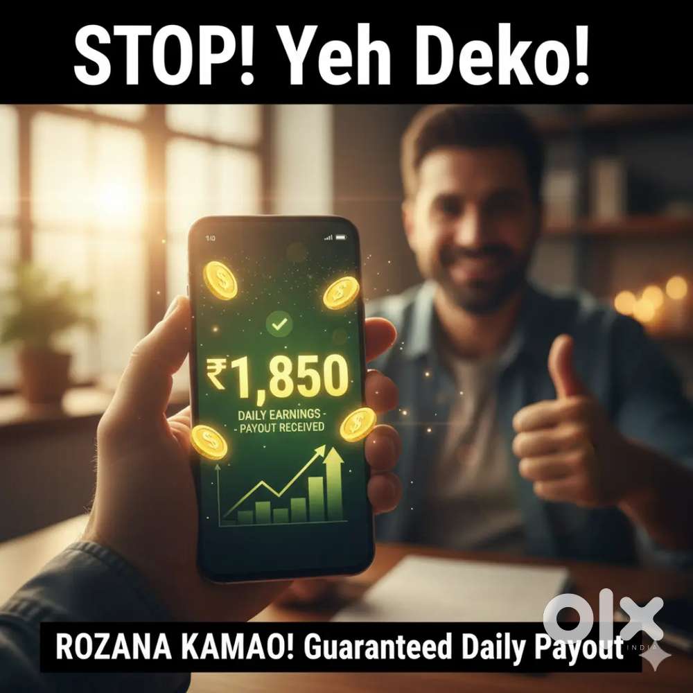 शानदार मौका! घर बैठे रोज़ाना ₹1500 - ₹2000 कमाएं!