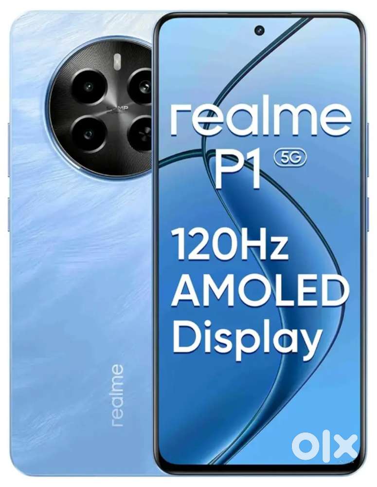 Realme P1 5G (Feather Blue, 6GB RAM, 128GB Storage)