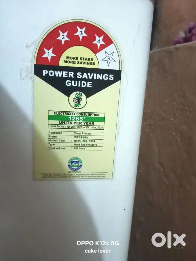 New deep freezer for commercial use