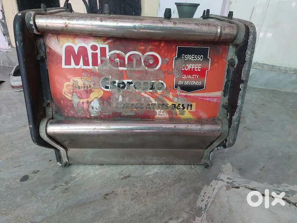 Electric and gas Indian coffee machine