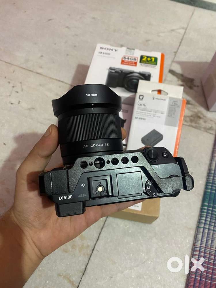 Sony a6100 fully loaded setup