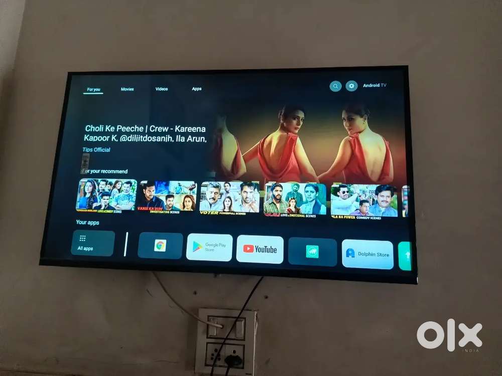 Smart Android Led tv 43 inch  6 month old in warranty