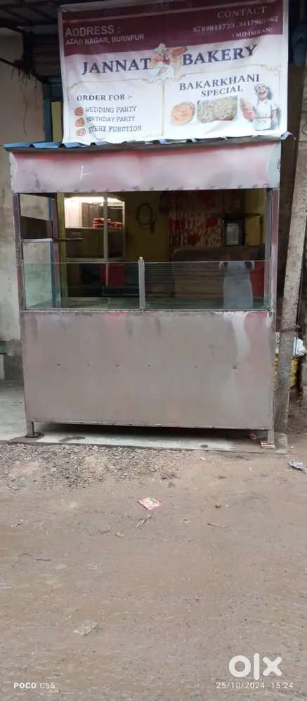 Fast food steel counter