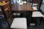Dining Table - 6 Chairs Good Condition