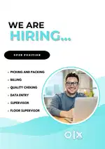 WE ARE HIRING DATA ENTRY EXECUTIVE FOR WAREHOUSE