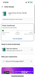 iPhone 16 128 seal pack only