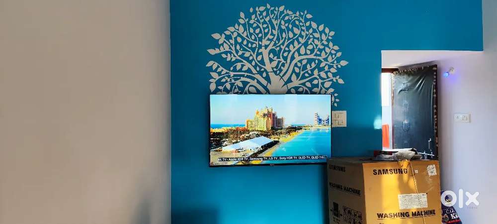 Brand new 43 led smart tv with warranty installation