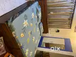 6’ X 6’ wooden cot with storage