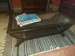 Center rectangular teak wood table