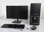 Desktop Computer With Monitor - Ryzen 5 3500  GTX 1030  16GB RAM