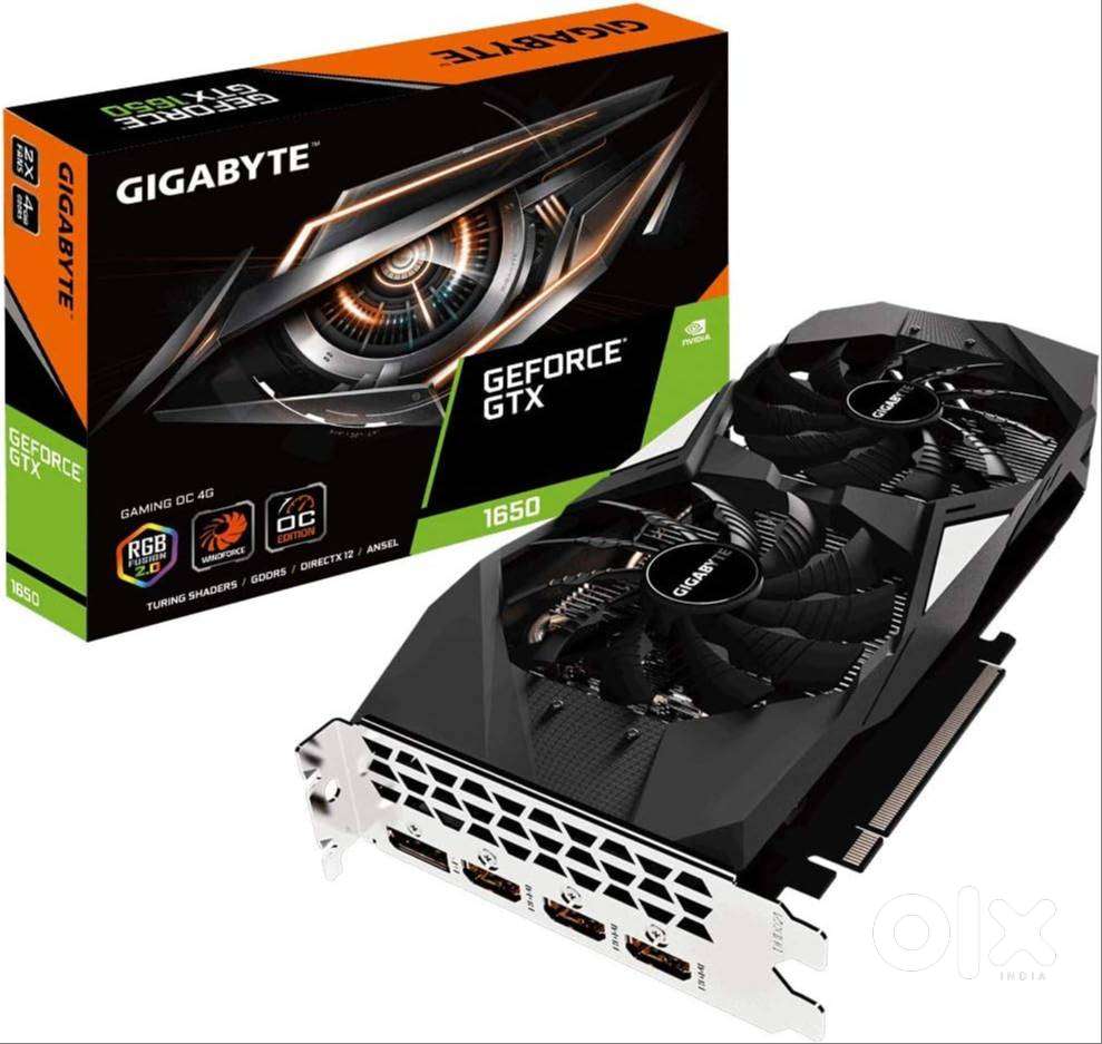 GIGABYTE 1650 Graphics Card