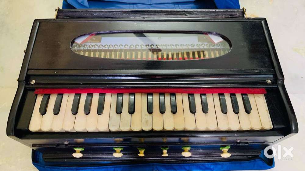 Old beautiful sound excellent working condition bass male harmonium