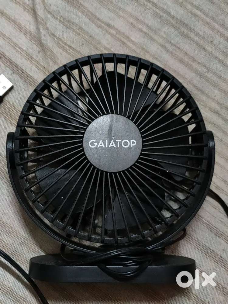 Compact GAIATOP USB Table Fan – Perfect for Gaming & Device Cooling