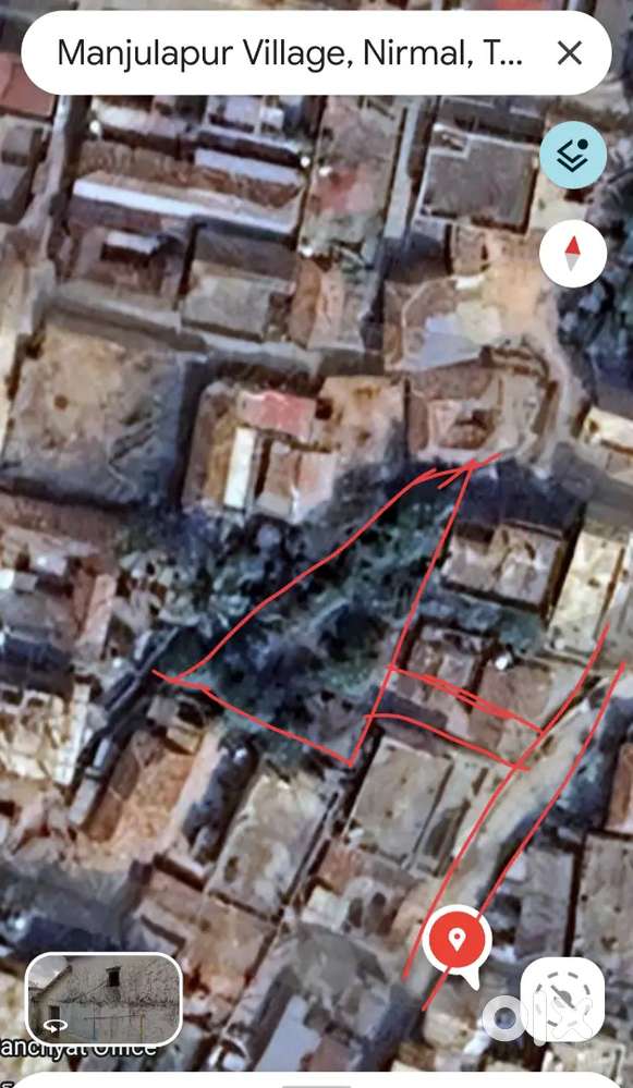 Dismental house Open place 45laks.