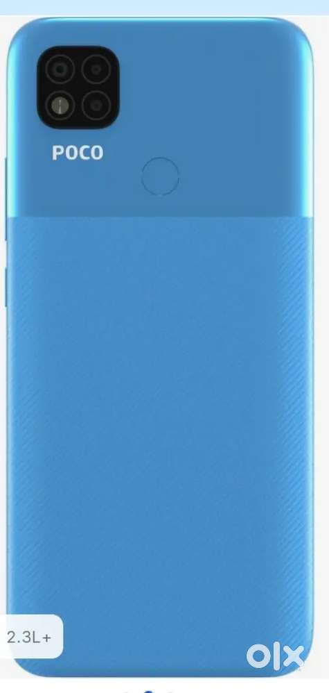 Poco C31 mobile with bill box and charger