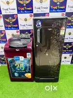 Combos IN Whirlpool Top load Fully Auotmatic washing naghuhe & Fridge