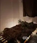 Aesthetic Wooden Bed Frame.. Transform Your Room Instantly!