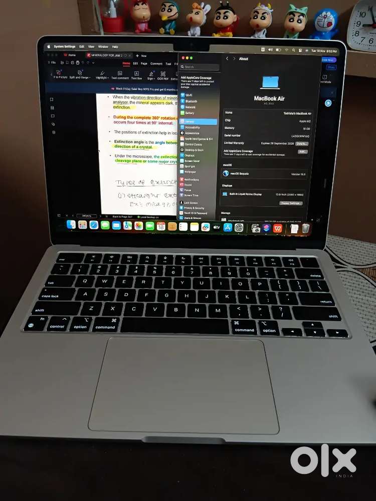 Macbook AIR M2 (recent)