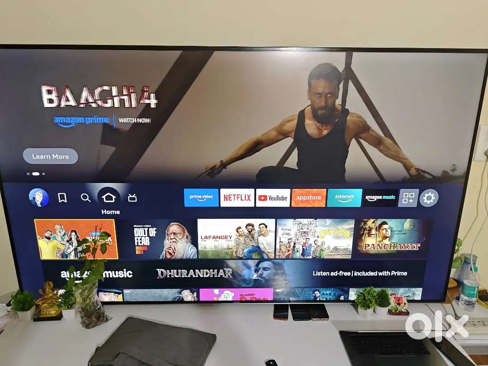85 Samsung LED TV WITH FIRE STICK 4K