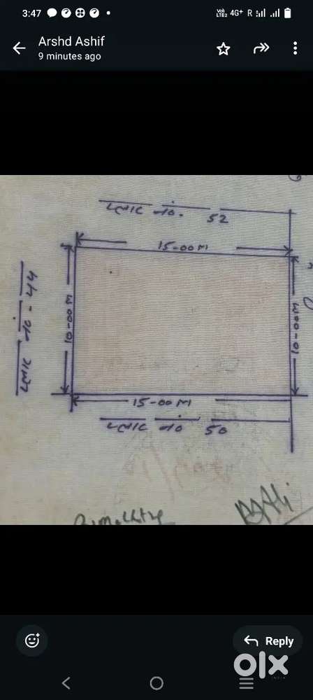 Delhi road 216 ka plot 24 ke piche