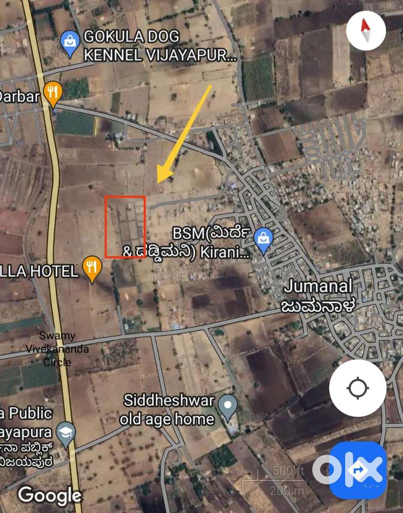 Urgent  Sale  Gunta plot at Jumanal village