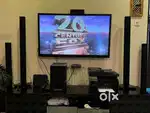 Samsung TV 50 inc + Home Theatre 3D BLU RAY