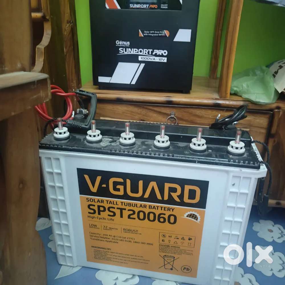 Solar panel and all set machine and bettery