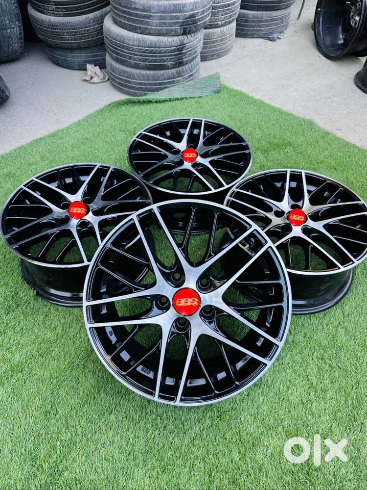 BBS (120 PCD) ORIGINAL ALLOY WHEELS 18 INCHES IN GOOD CONDITION