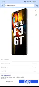POCO F3 GT Best Gaming phone